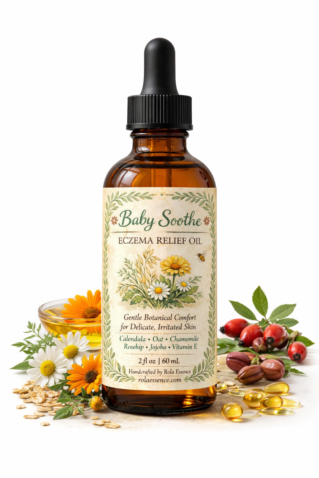 Baby Soothe Eczema Relief Oil