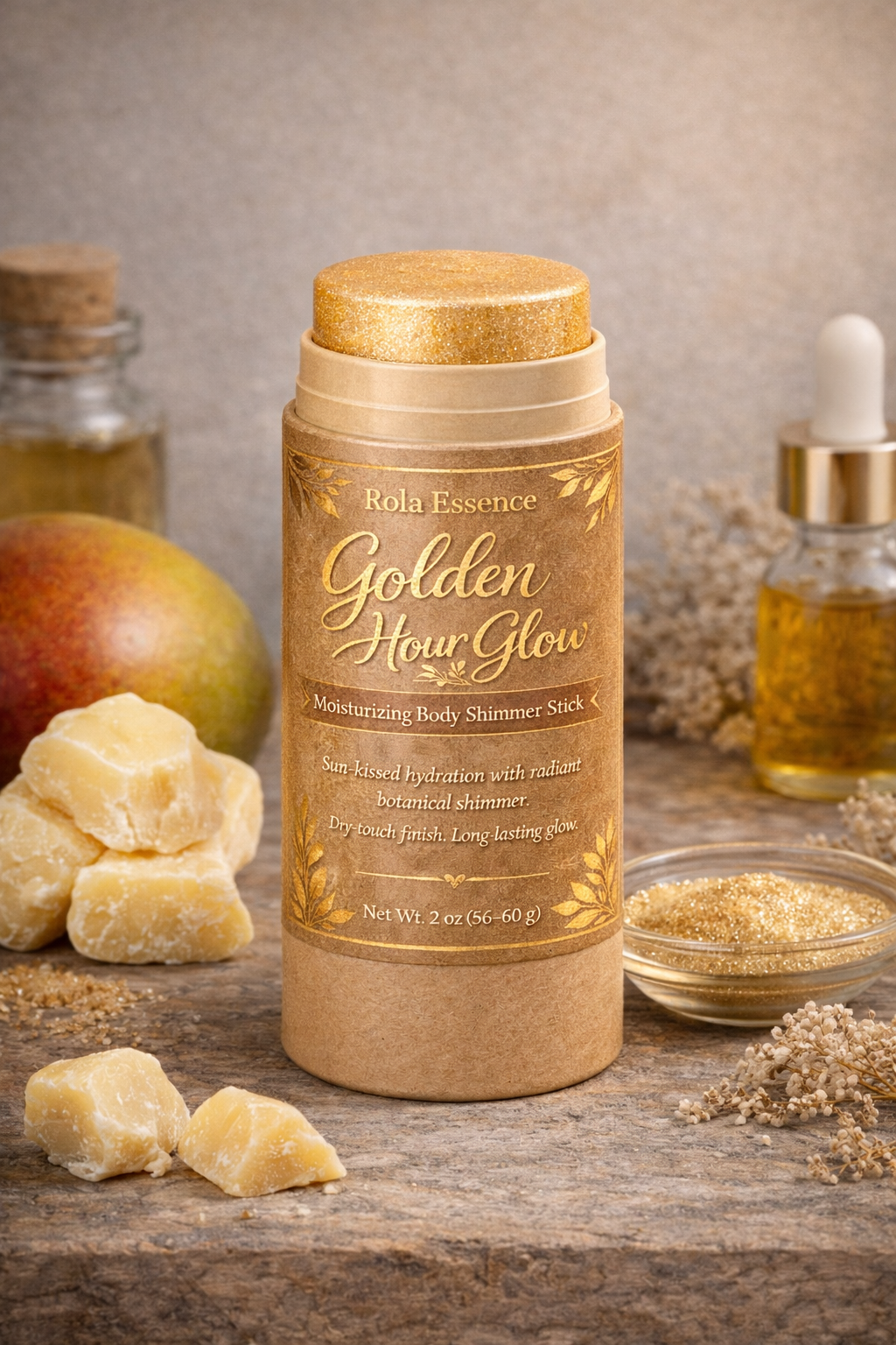 Golden Hour Glow - Moisturizing Body Shimmer Stick