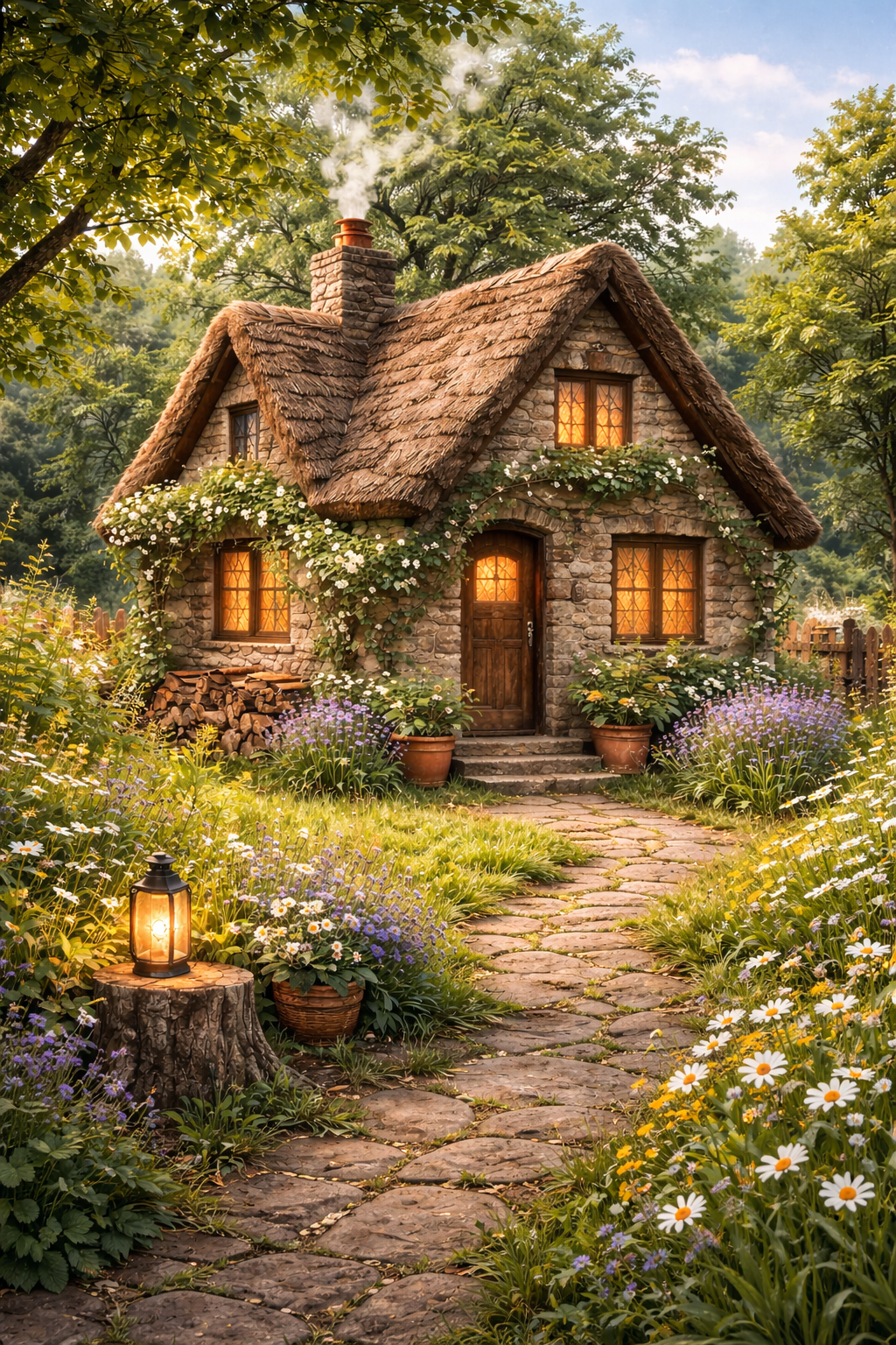 Hearthlight Cottage - Cozy Cottage Candle