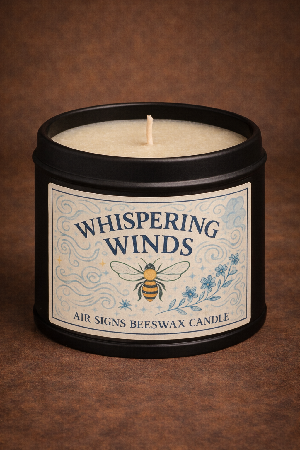 Whispering Winds Air Signs Candle – Gemini • Libra • Aquarius