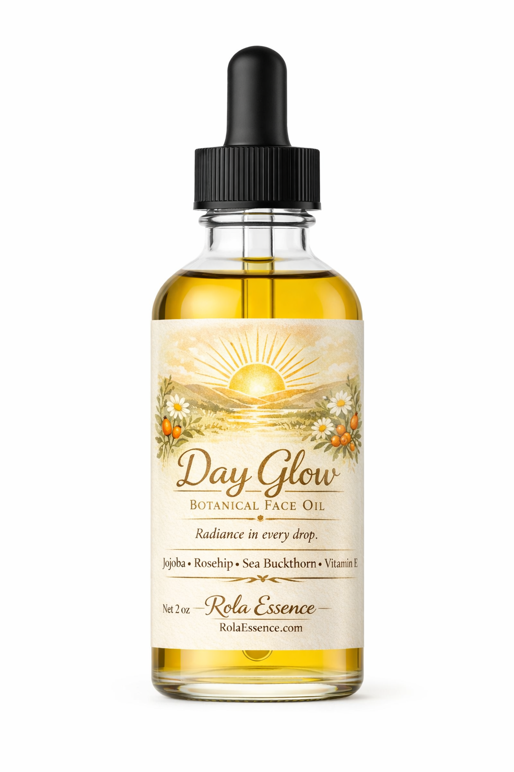 Day Glow - Hydrating Morning Face Oil, Energizing & Brightening Oil