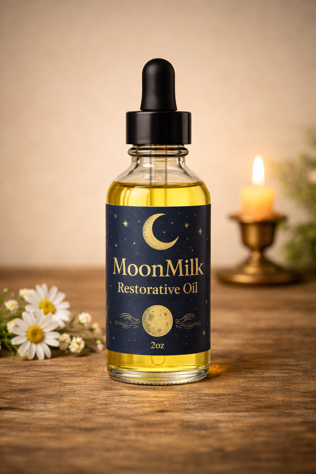 MoonMilk Restorative Face Oil - Ultra Hydrating, Protecting, & Softening for all skin type