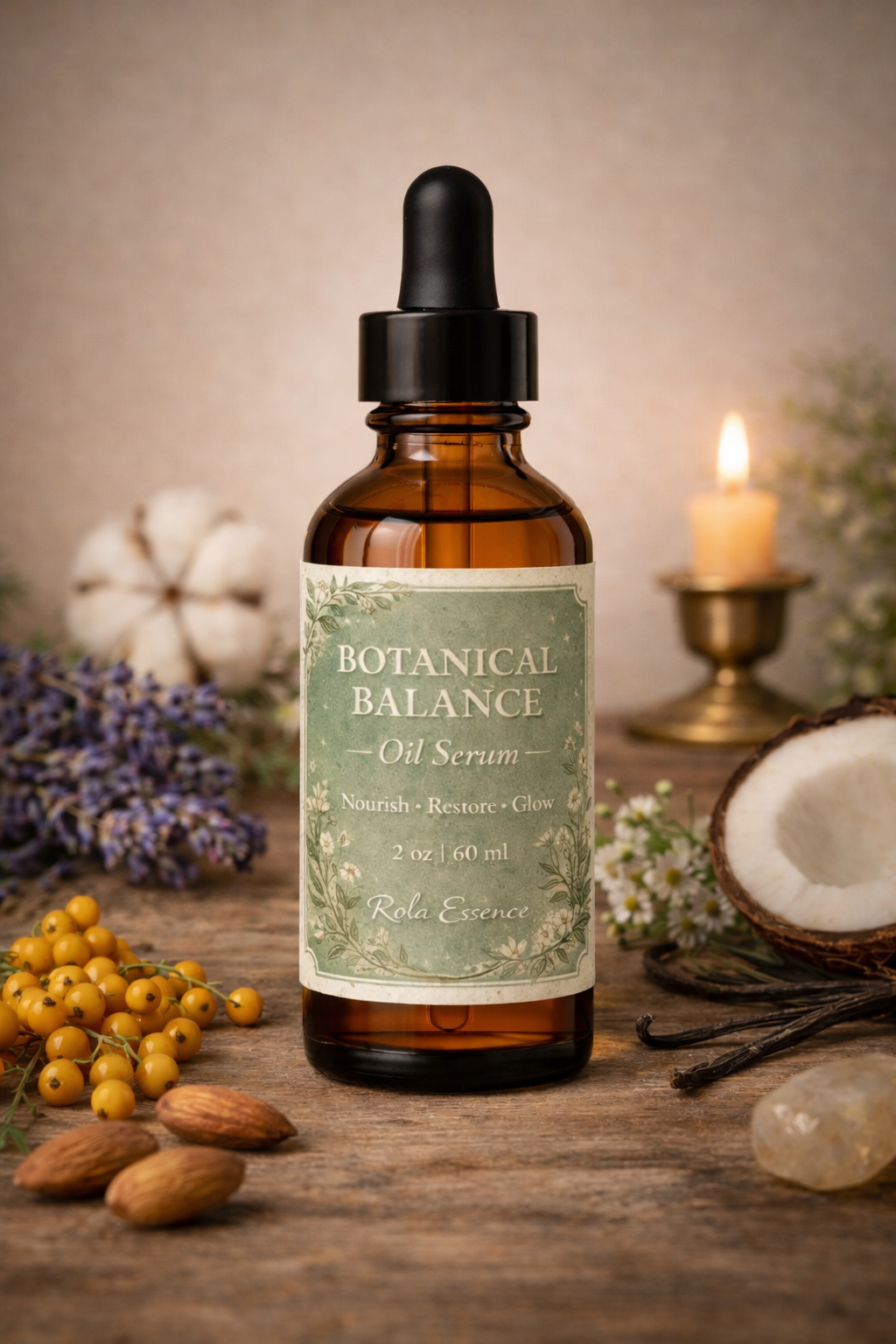 Botanical Balance Oil Serum - Oil Control, Calming, & Hydrating