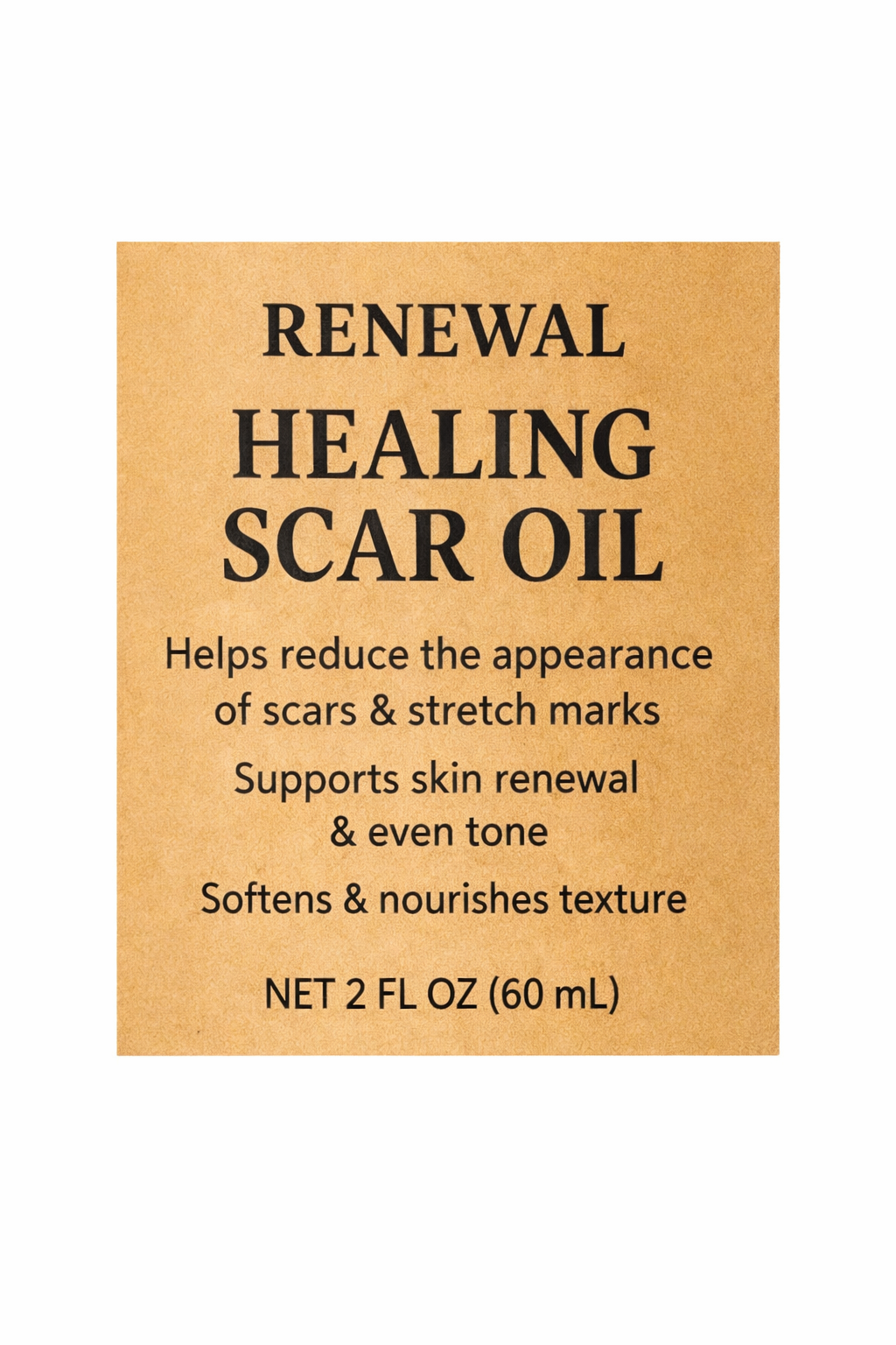 Renewal Healing Scar Oil - Regenerating, Healing, Antioxidant Rich