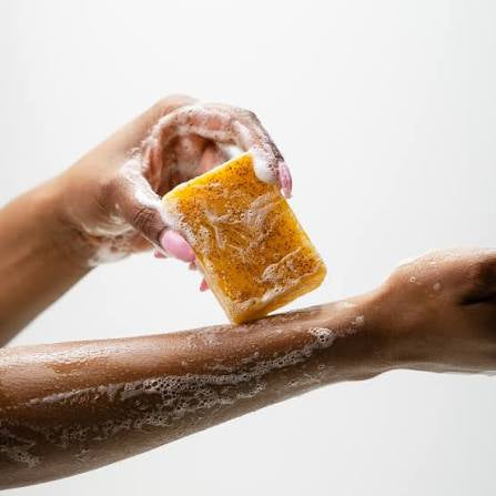 Golden Aura Brightening Bar - Turmeric + Kojic Acid Goat Milk Soap