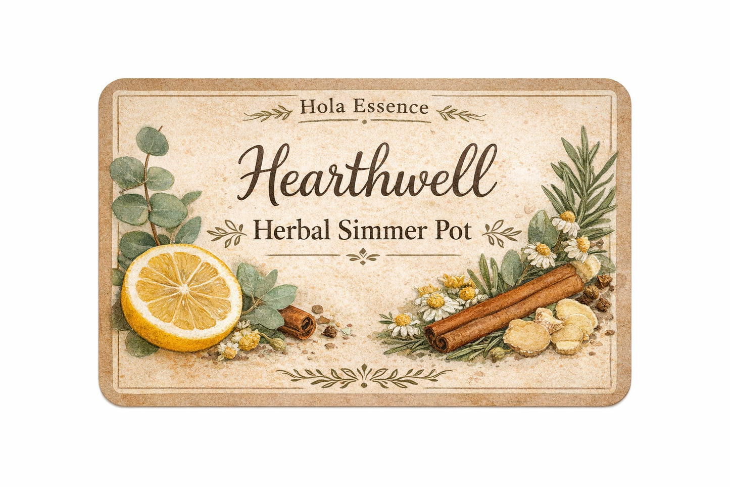 Hearthwell Herbal Simmer - Restore and Refresh Home