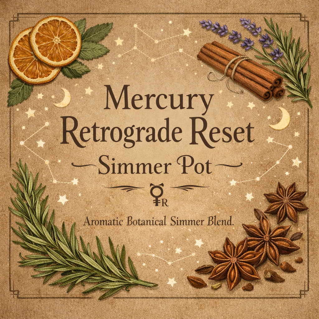 Mercury Retrograde Reset Simmer Pot