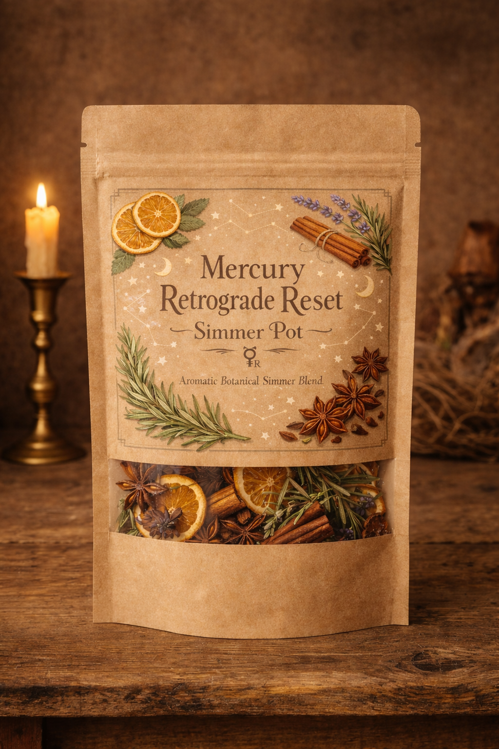 Mercury Retrograde Reset Simmer Pot