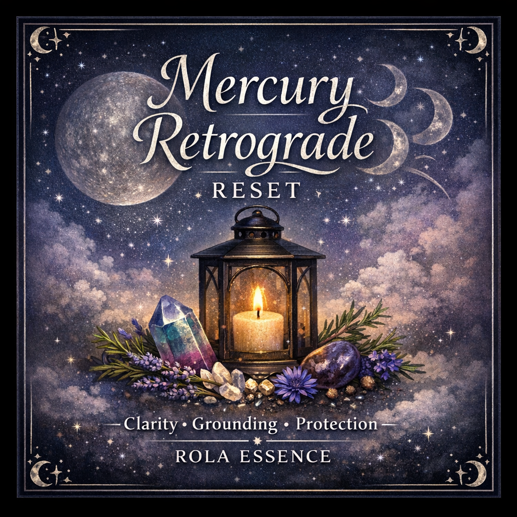 Mercury Retrograde Reset Candle
Clarity • Grounding • Protection
