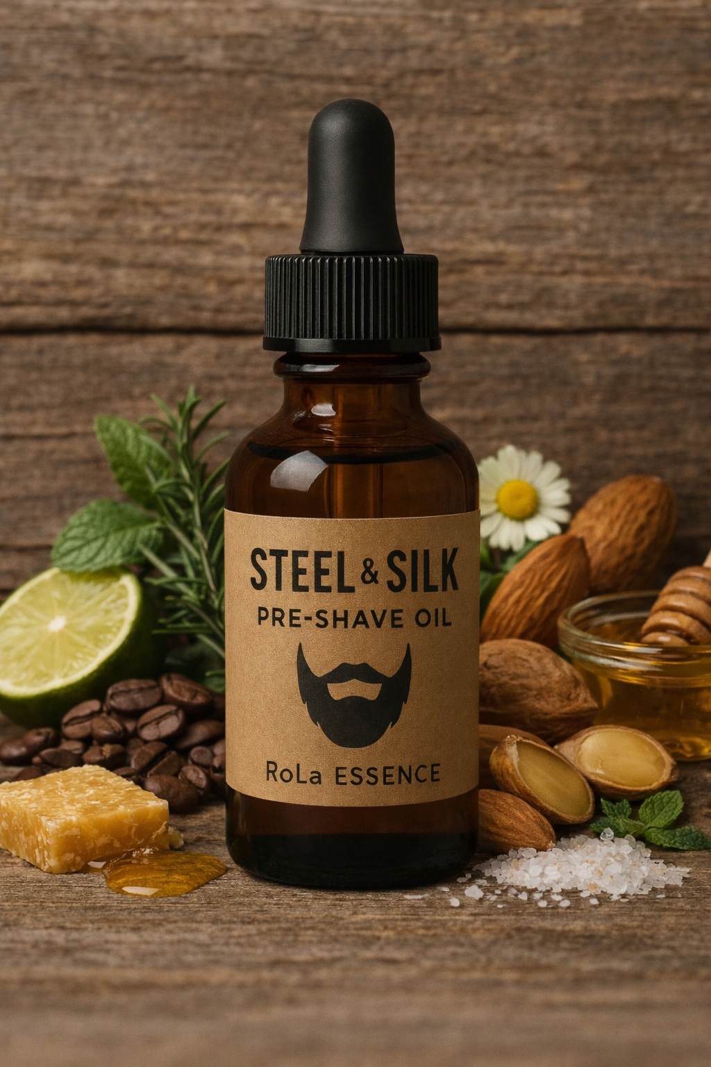 Steel & Silk Pre-Shave Oil - Protective, Softening, & Smoothing
