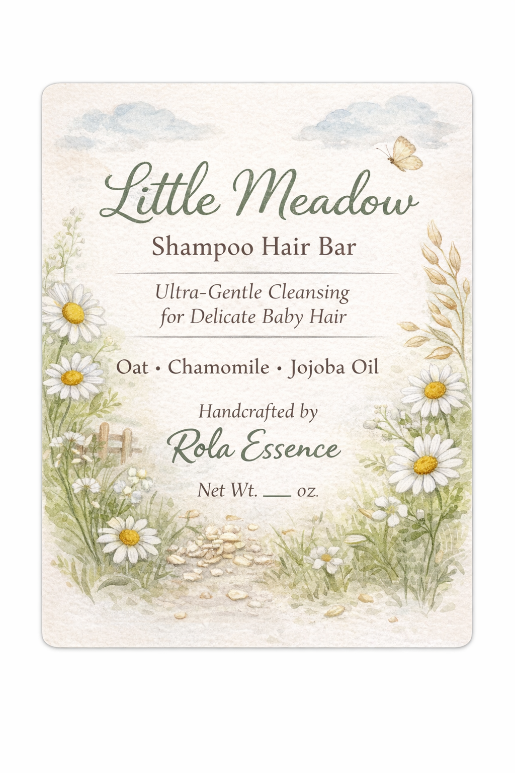 Little Meadow Shampoo Hair Bar