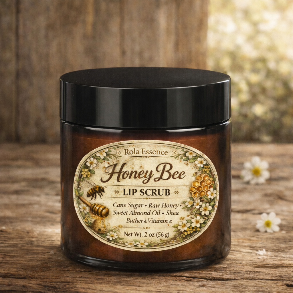 Honey Bee Lip Scrub - Gentle • Polish • Sweeten