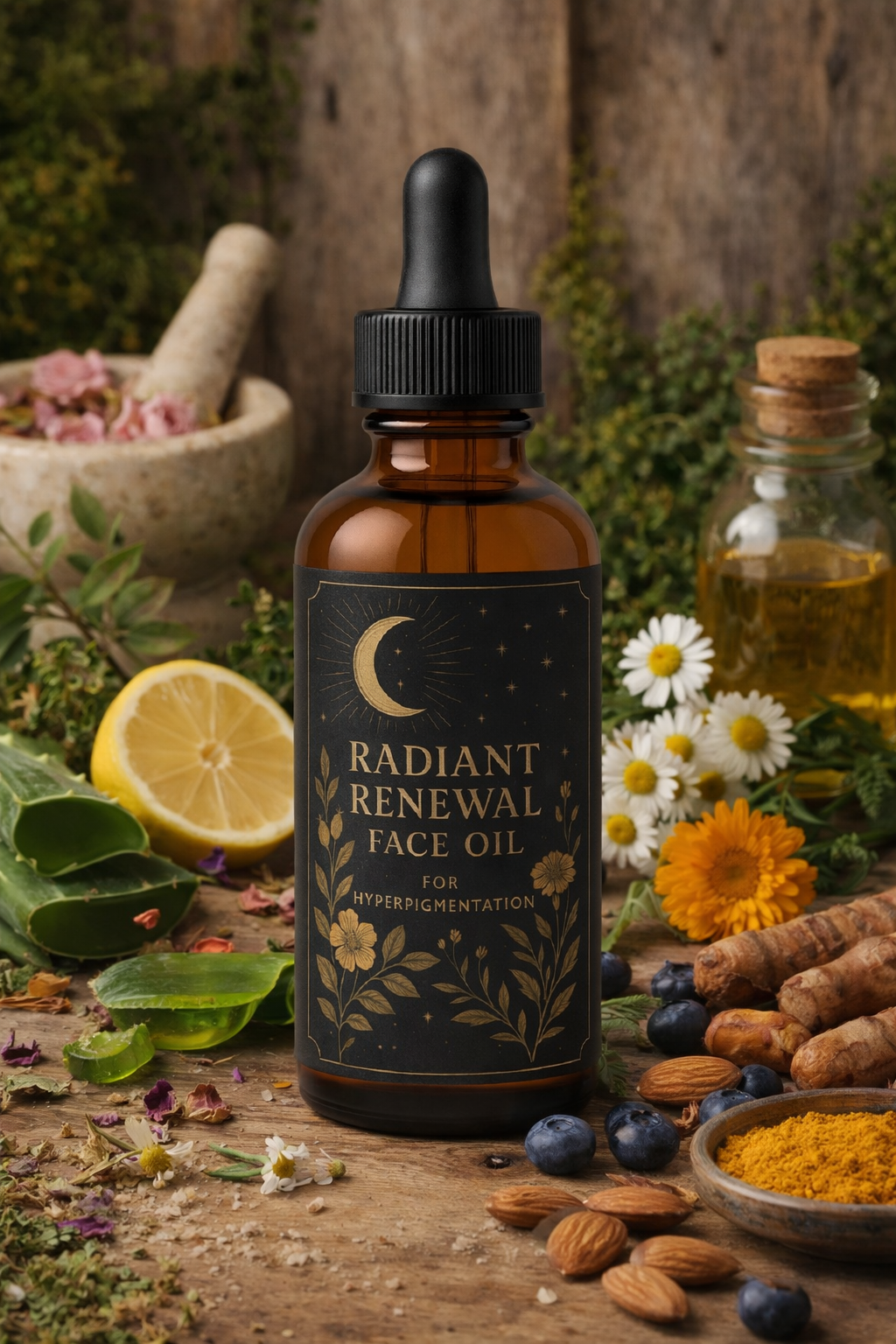 Radiant Renewal Face Oil - For Hyperpigmentation & Uneven Skintone
