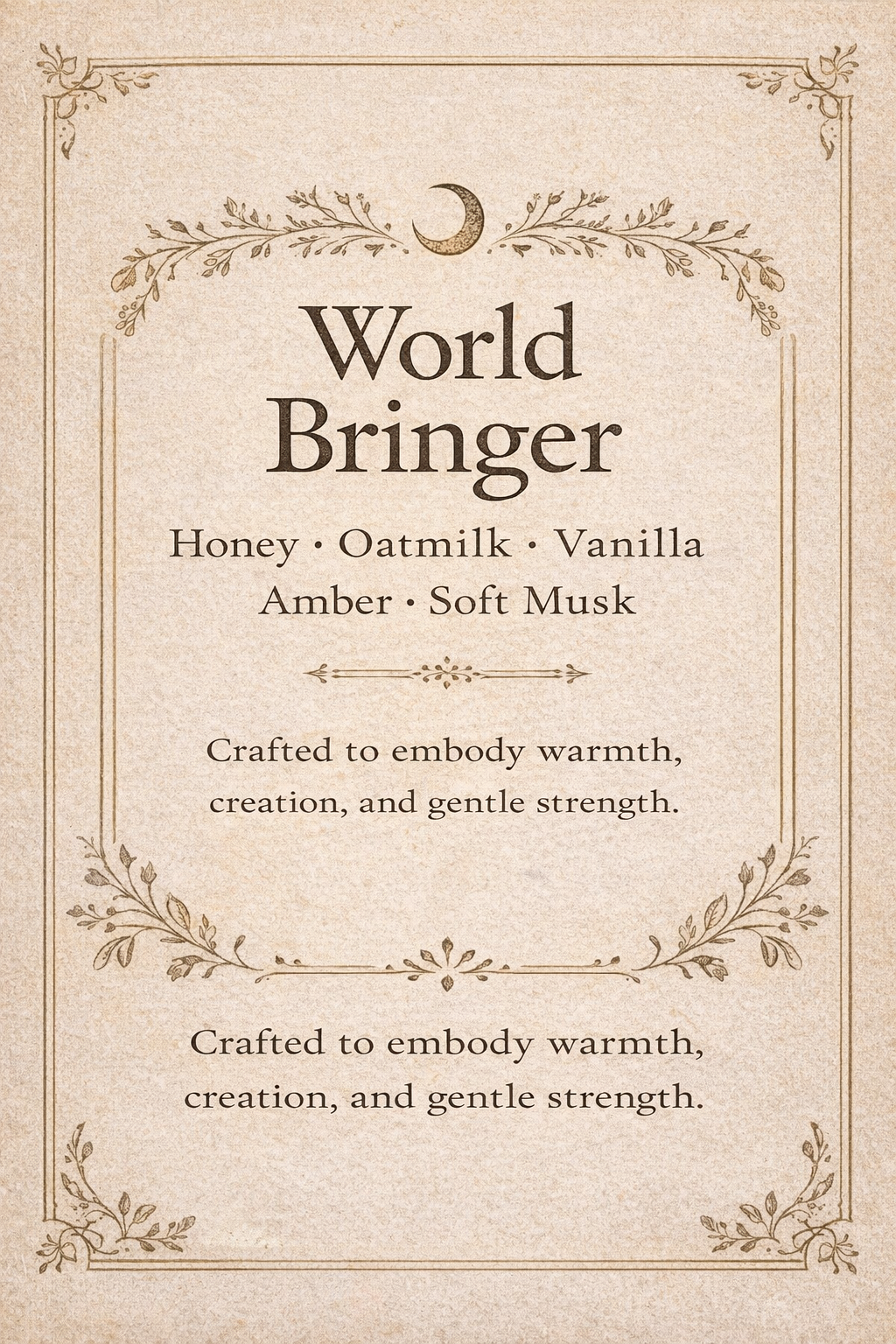 World Bringer Candle