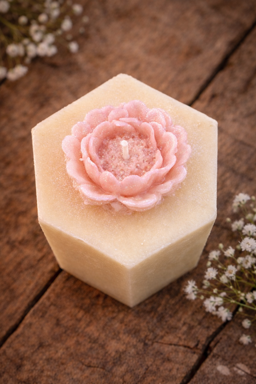Sunlit Bloom Candle