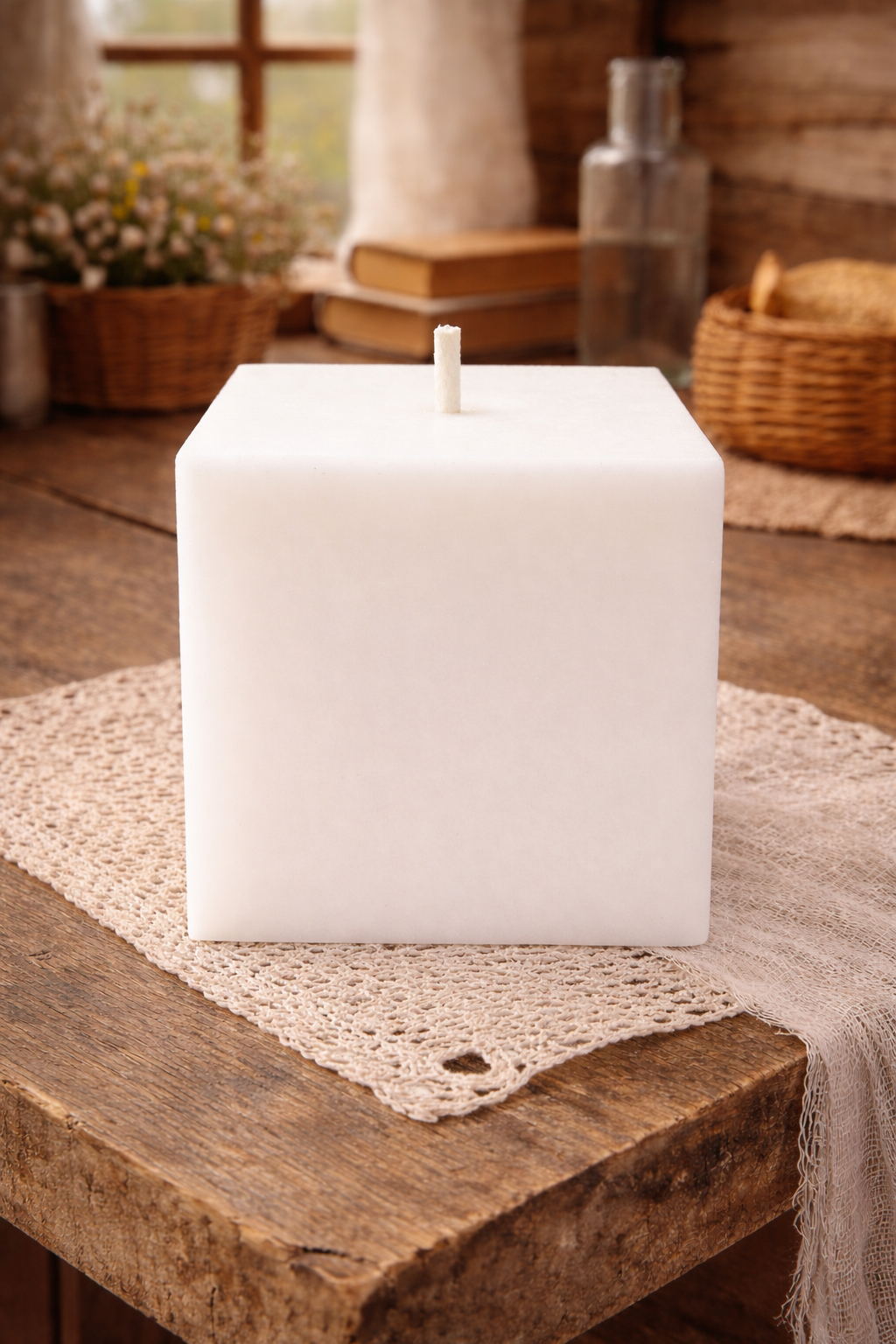 Bare Light Candle