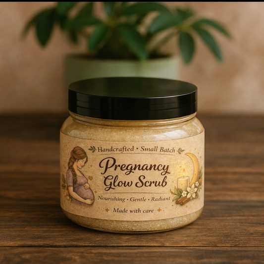 Pregnancy Glow Scrub - Gentle, Hydrating, and Skin Repairing