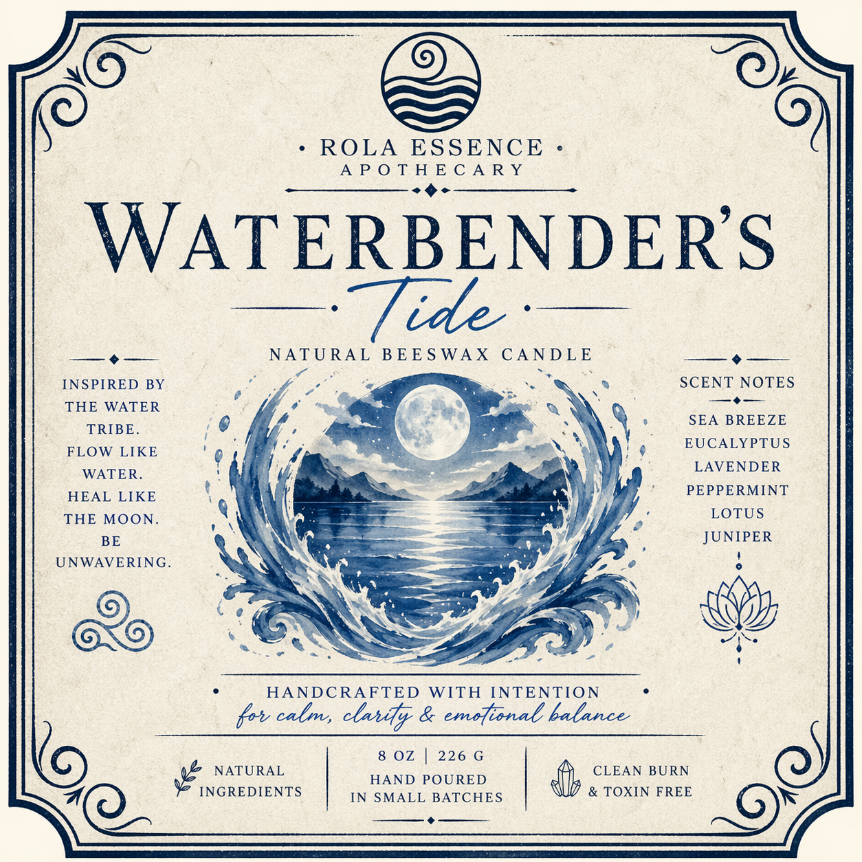 Waterbender’s Tide Candle