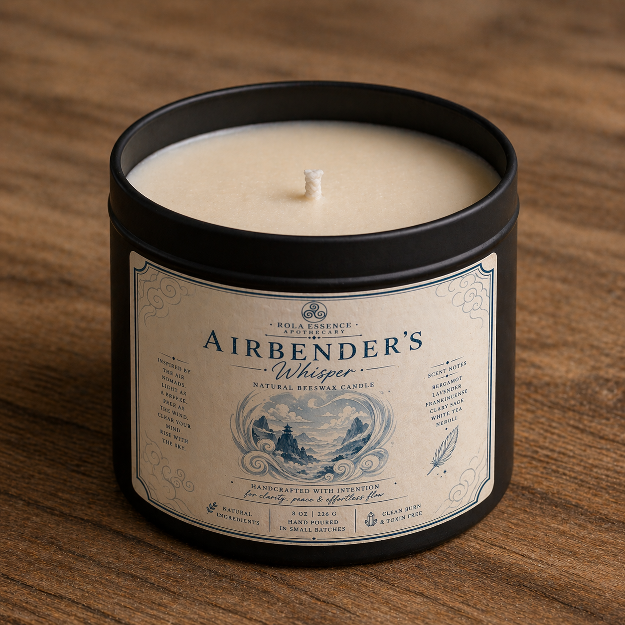 Airbender’s Whisper Candle