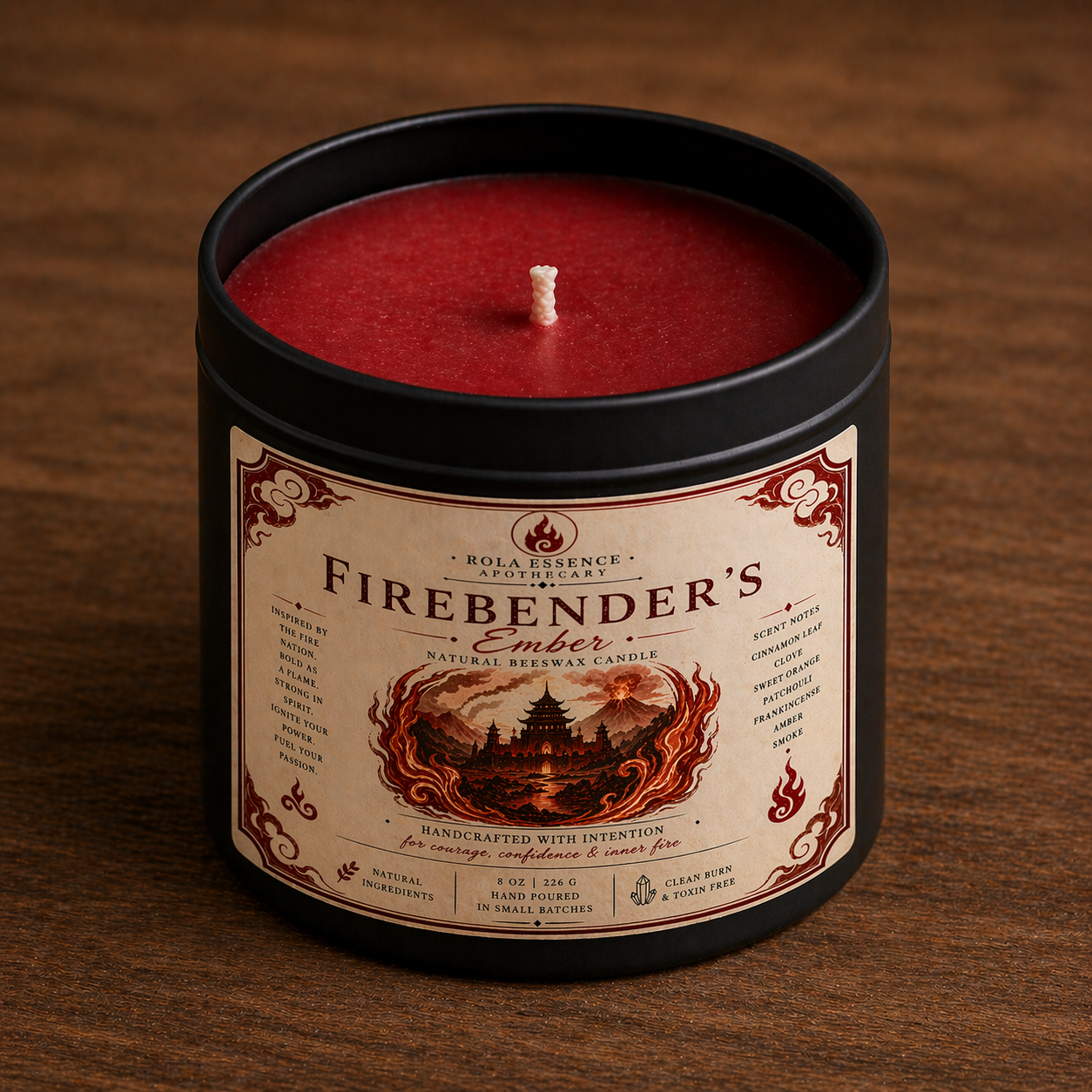 Firebender’s Ember Candle