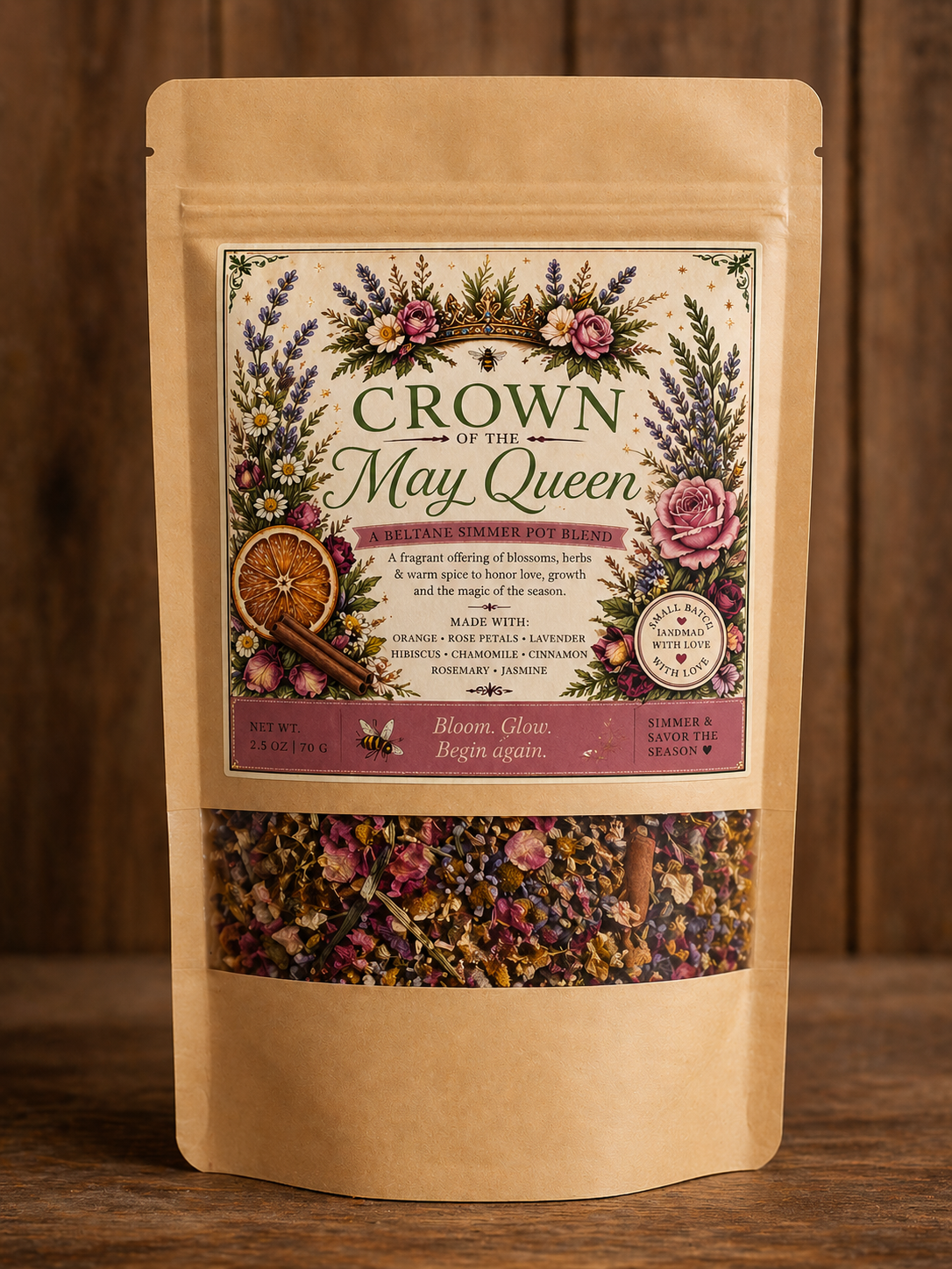 Crown of the May Queen Simmer Pot