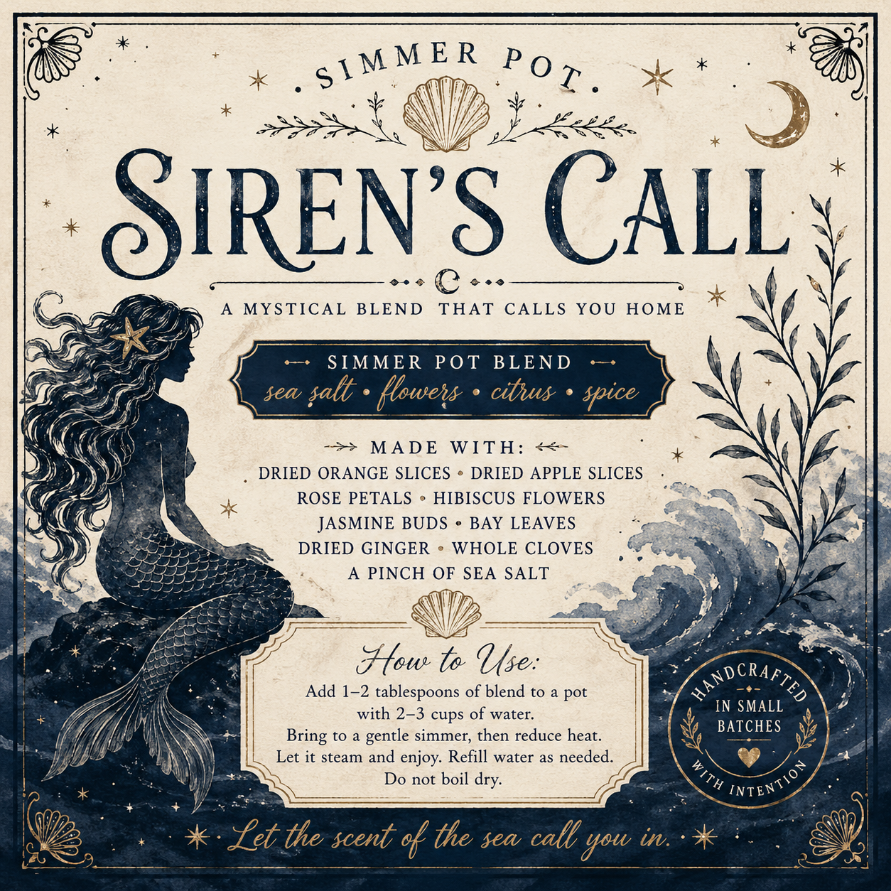 Siren’s Call Simmer Pot