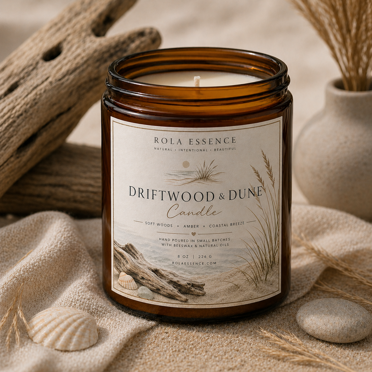 Driftwood & Dune Candle