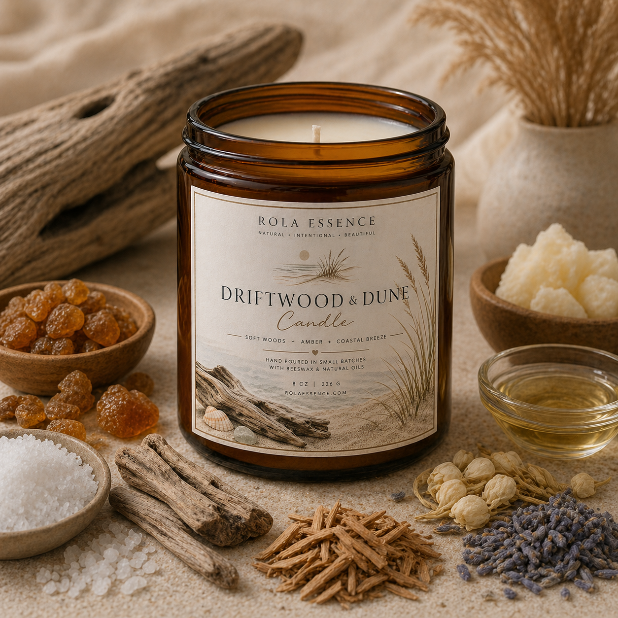 Driftwood & Dune Candle