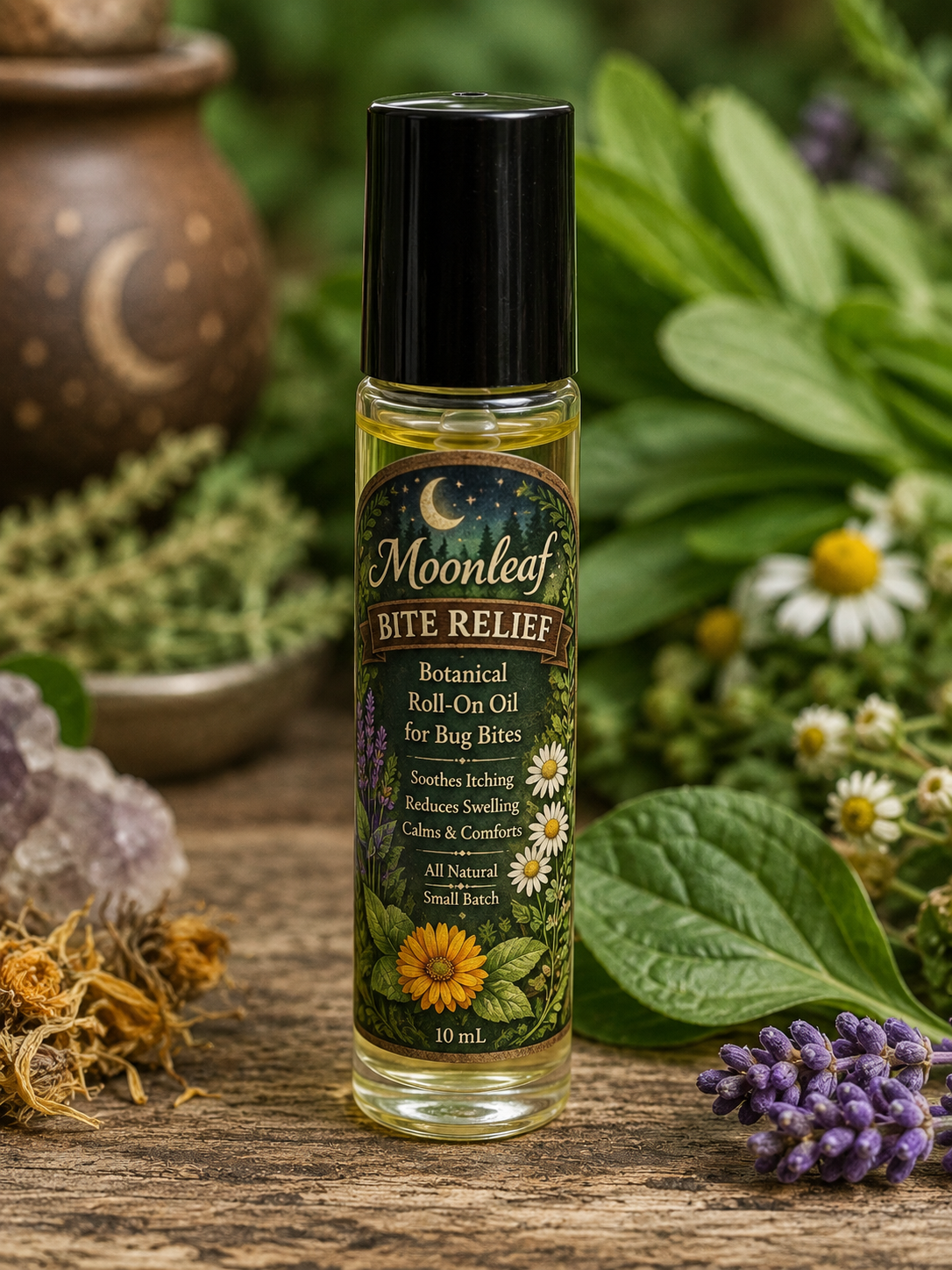 Moonleaf Bite Relief Salve - Itch Relief, Irritation Reducing, inflammation Soothing