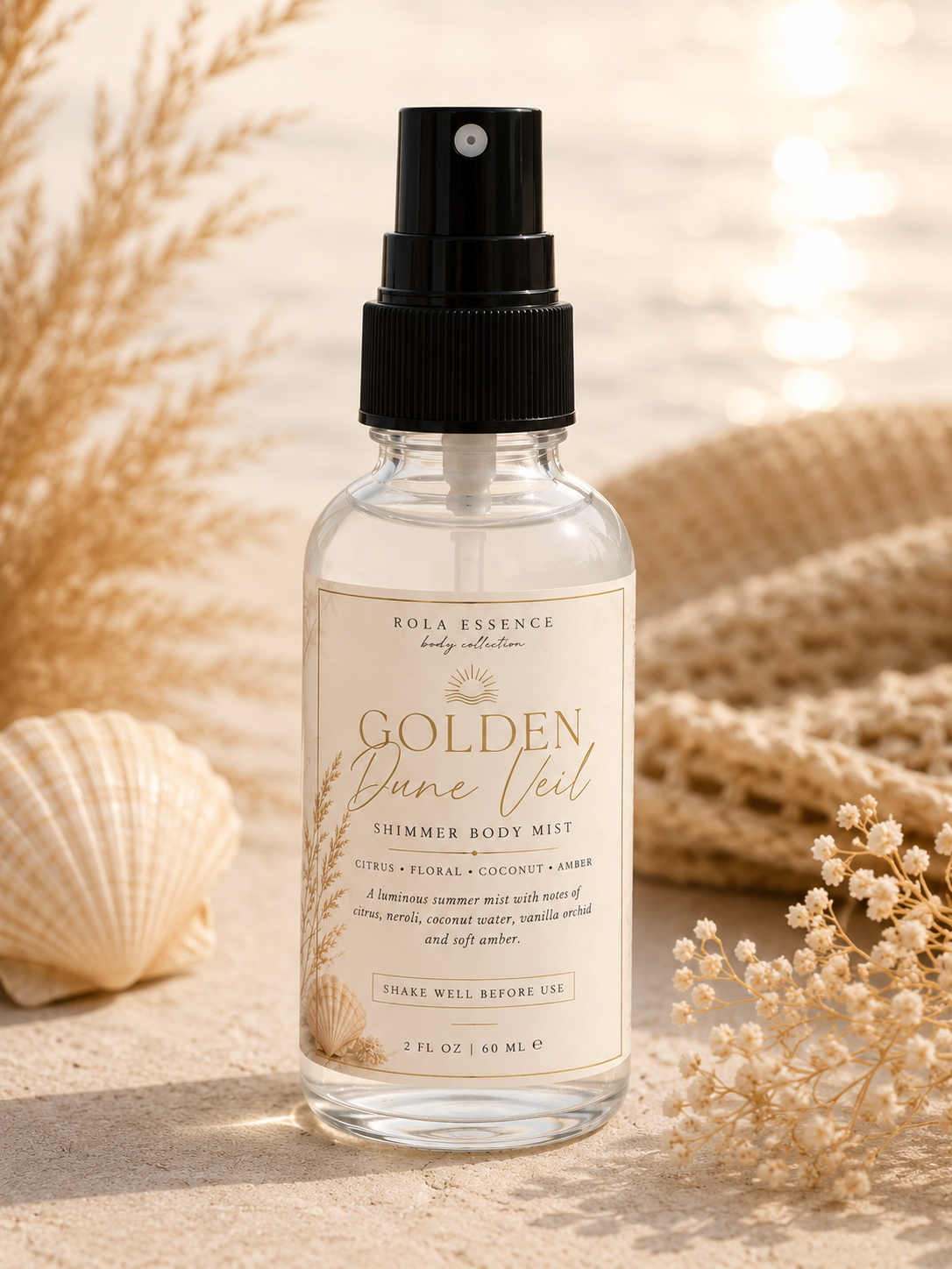 Golden Dune Veil Body Mist