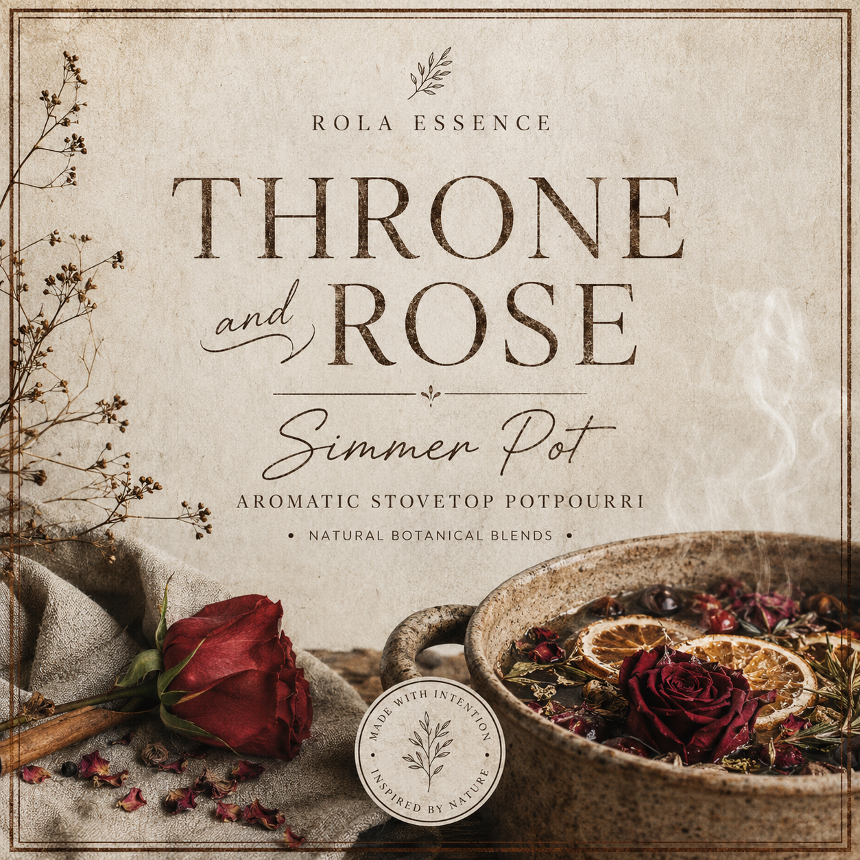 Thrones & Roses ACOTAR Simmer Pot