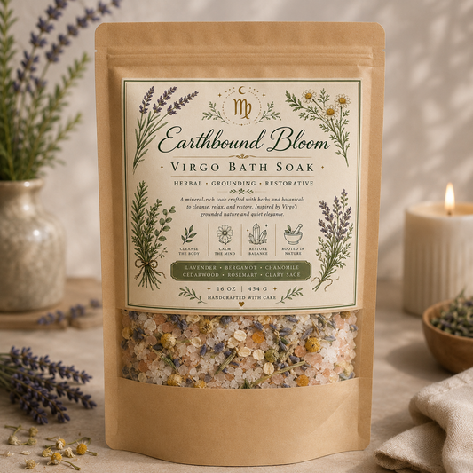 Earthbound Bloom - Virgo Bath Soak