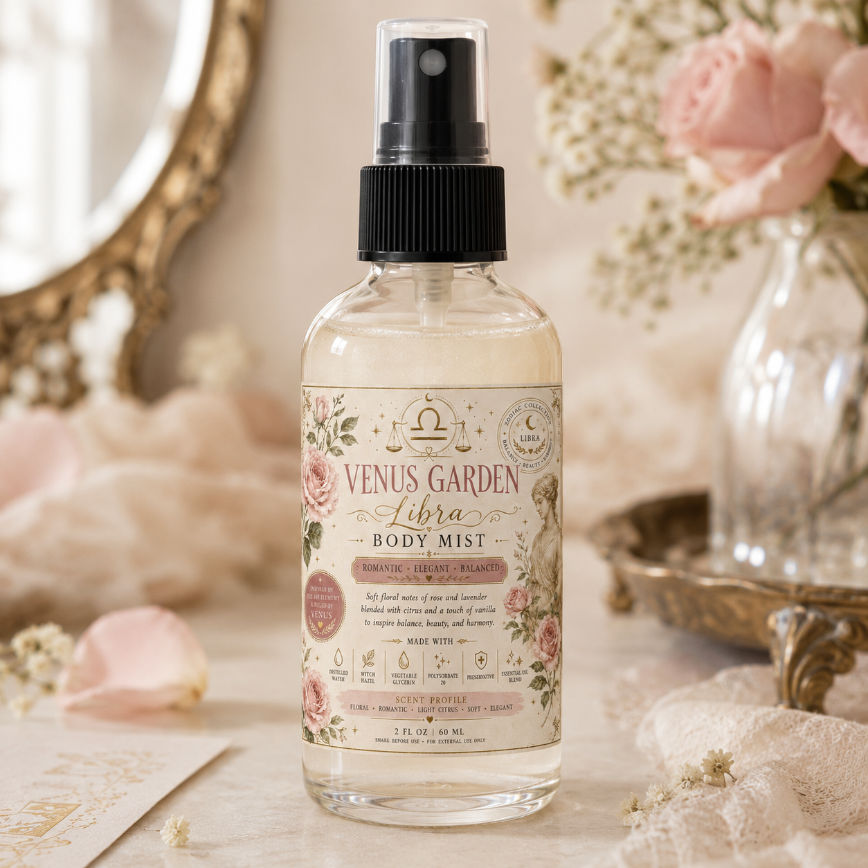 Venus Garden - Libra Body Mist
