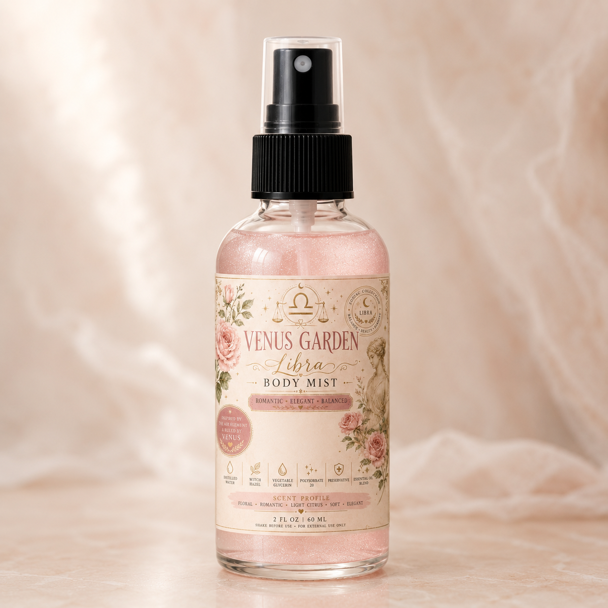 Venus Garden - Libra Body Mist