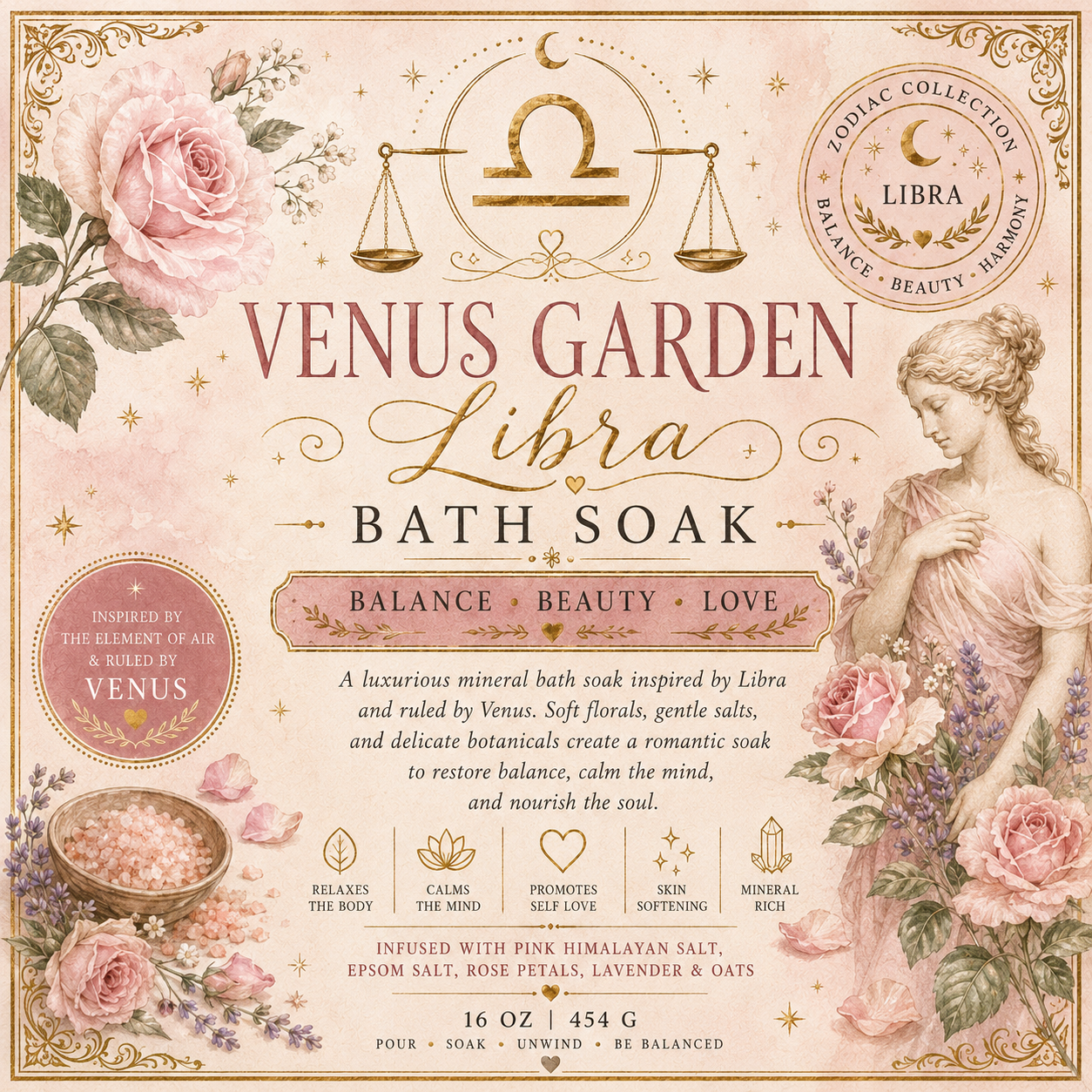 Venus Garden - Libra Bath Soak