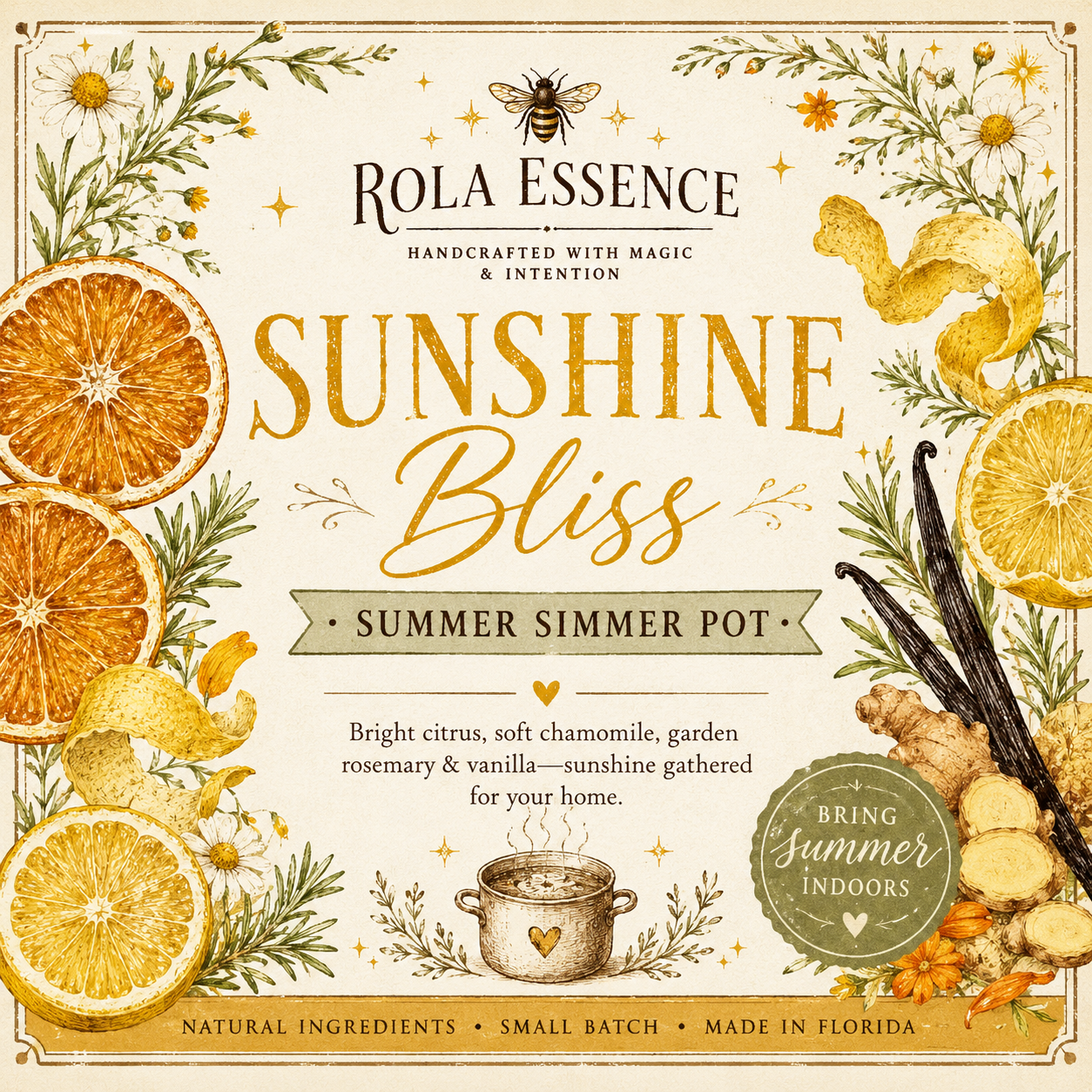 Sunshine Bliss Simmer Pot