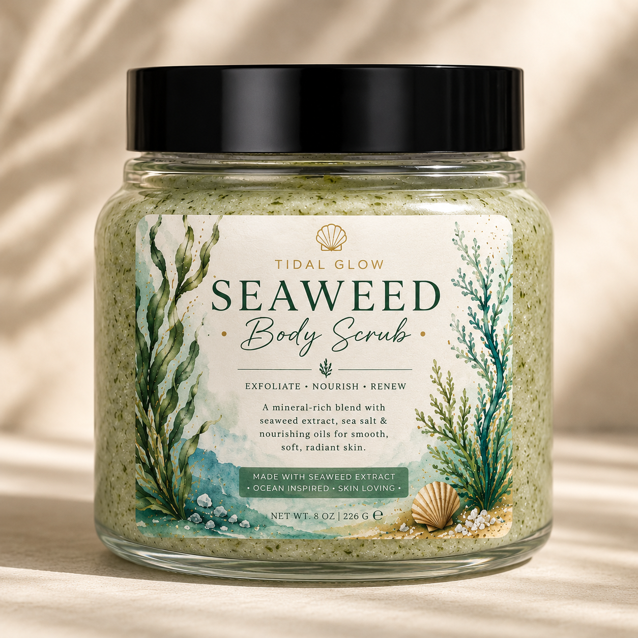 Tidal Glow Seaweed Body Scrub