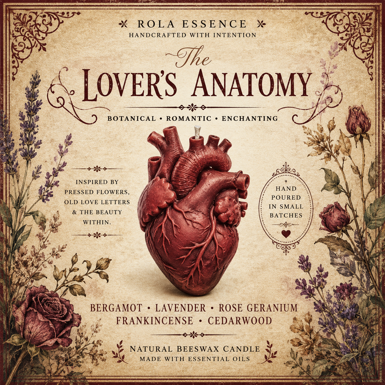 The Lover’s Anatomy Candle
