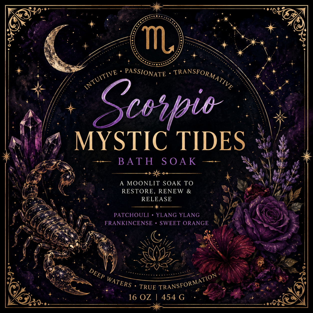 Scorpio Mystic Tides Bath Soak