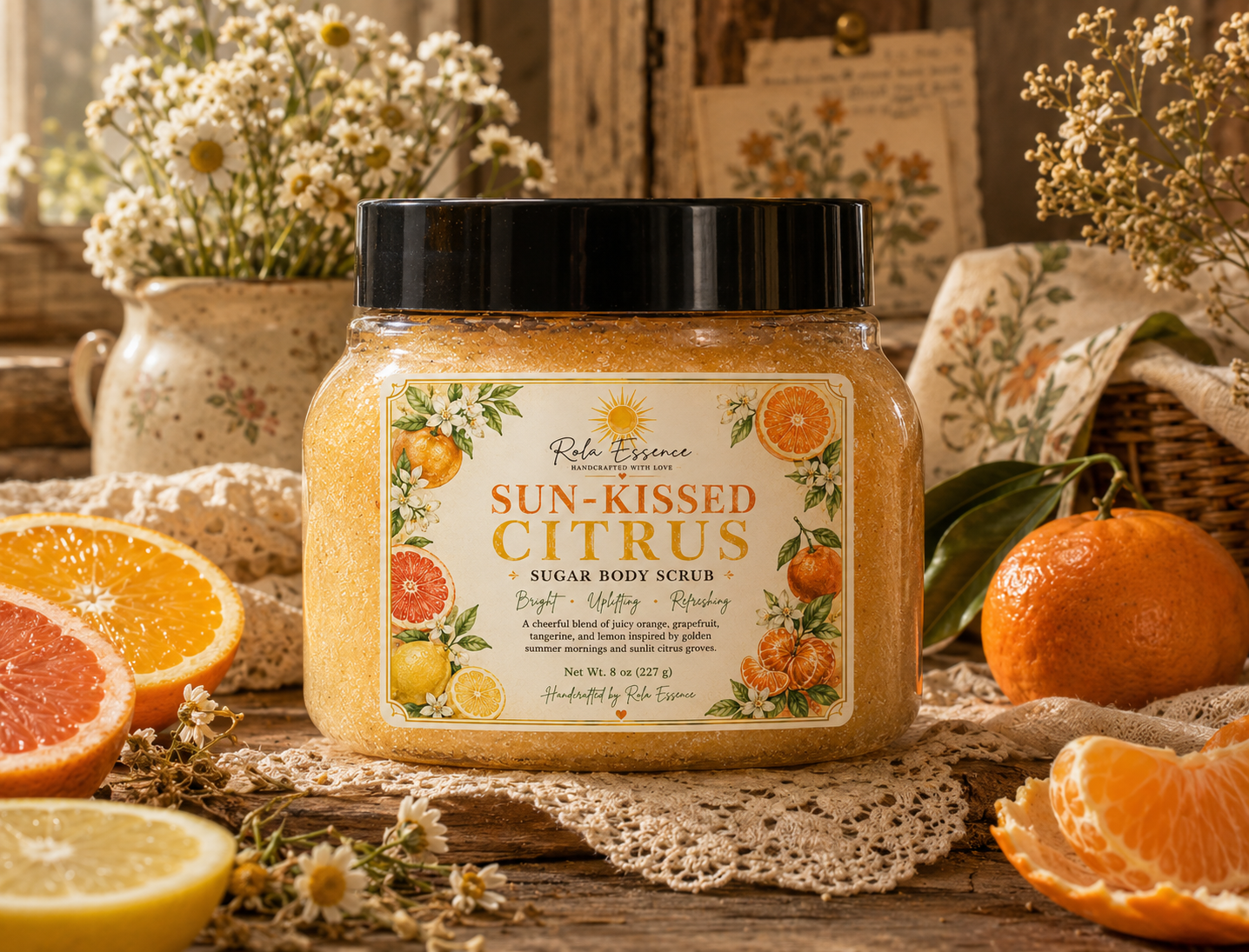 Sun-Kissed Citrus Glow Scrub