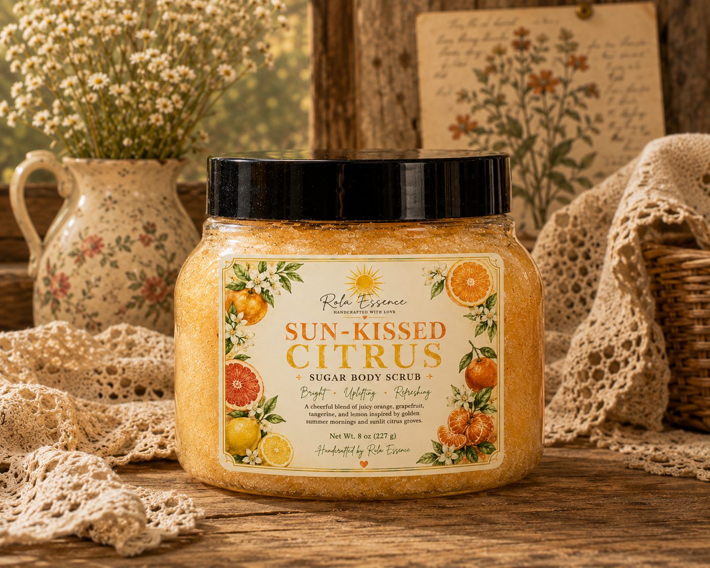 Sun-Kissed Citrus Glow Scrub