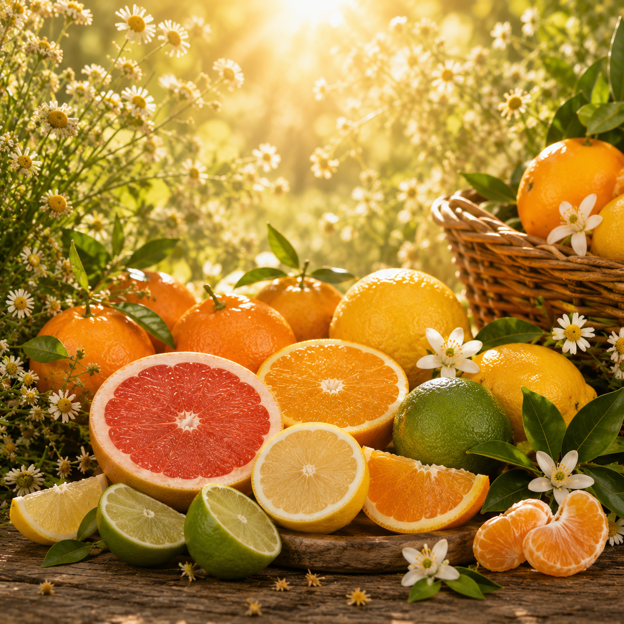 Sun-Kissed Citrus Beeswax Candle