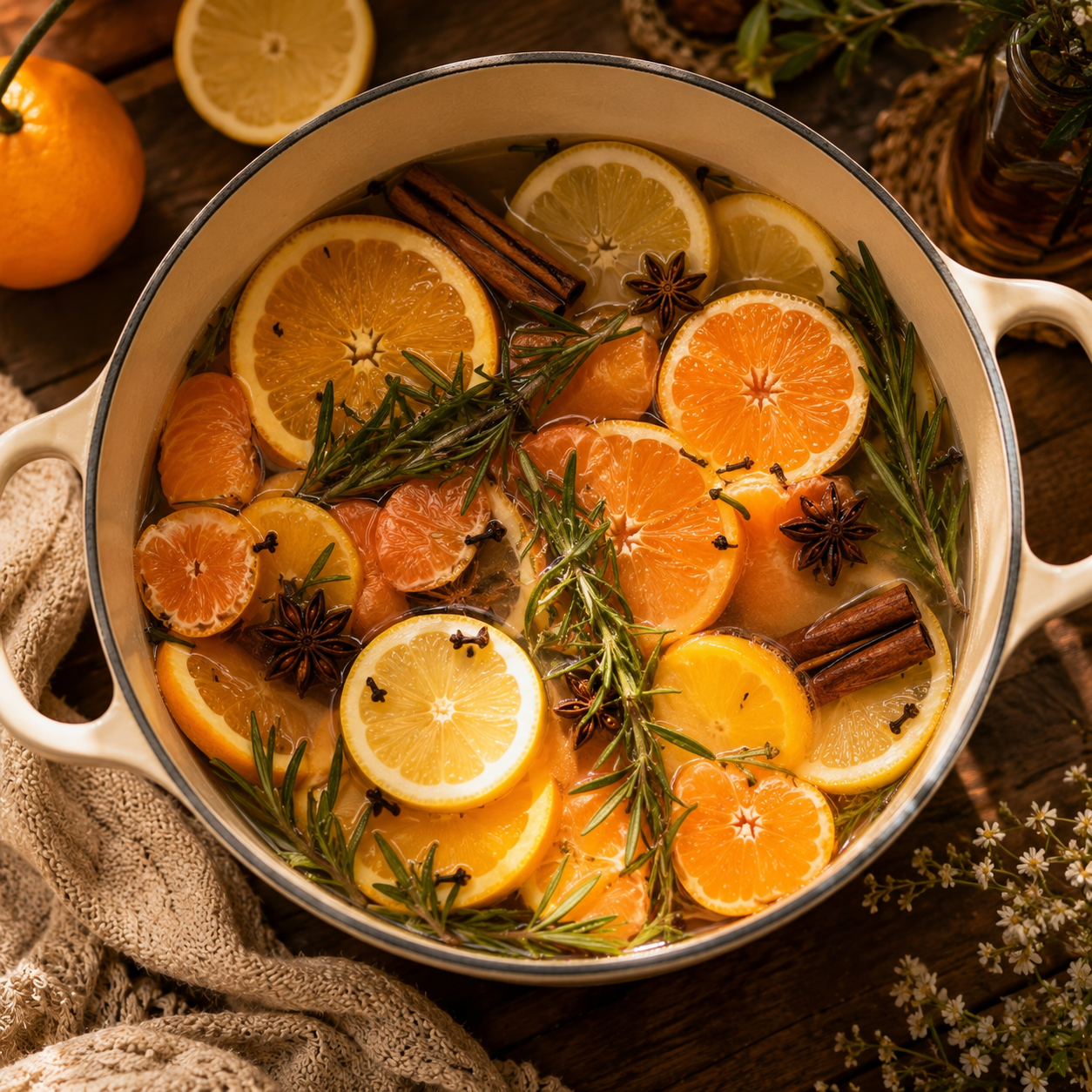 Sun-Kissed Citrus Simmer Pot