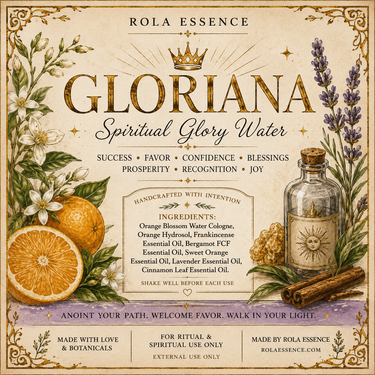 Gloriana Body Mist - Prosperity • Confidence • Blessings
