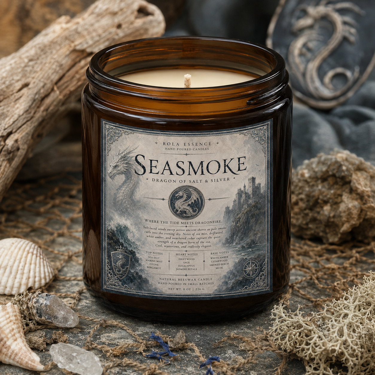 Seasmoke - Dragon of Salt & Silver