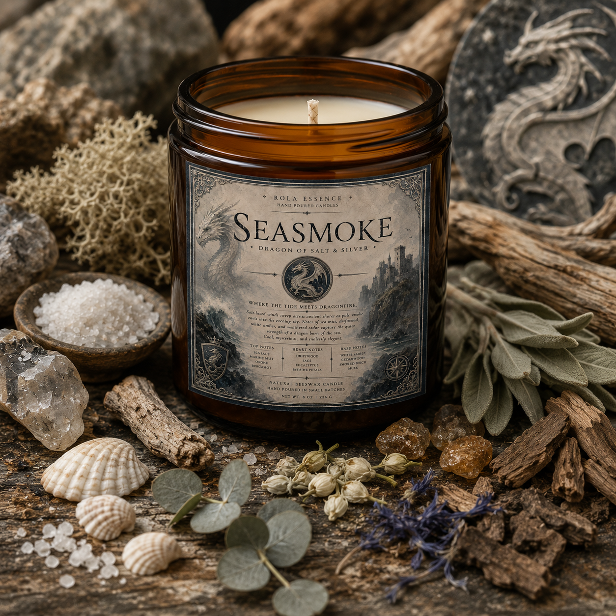Seasmoke - Dragon of Salt & Silver