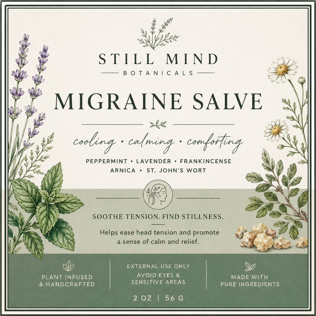Still Mind Botanical Migraine Salve