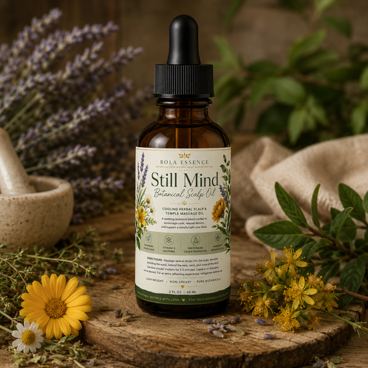 Still Mind Botanical Scalp Oil - Headache Relief • Soothing • Calming