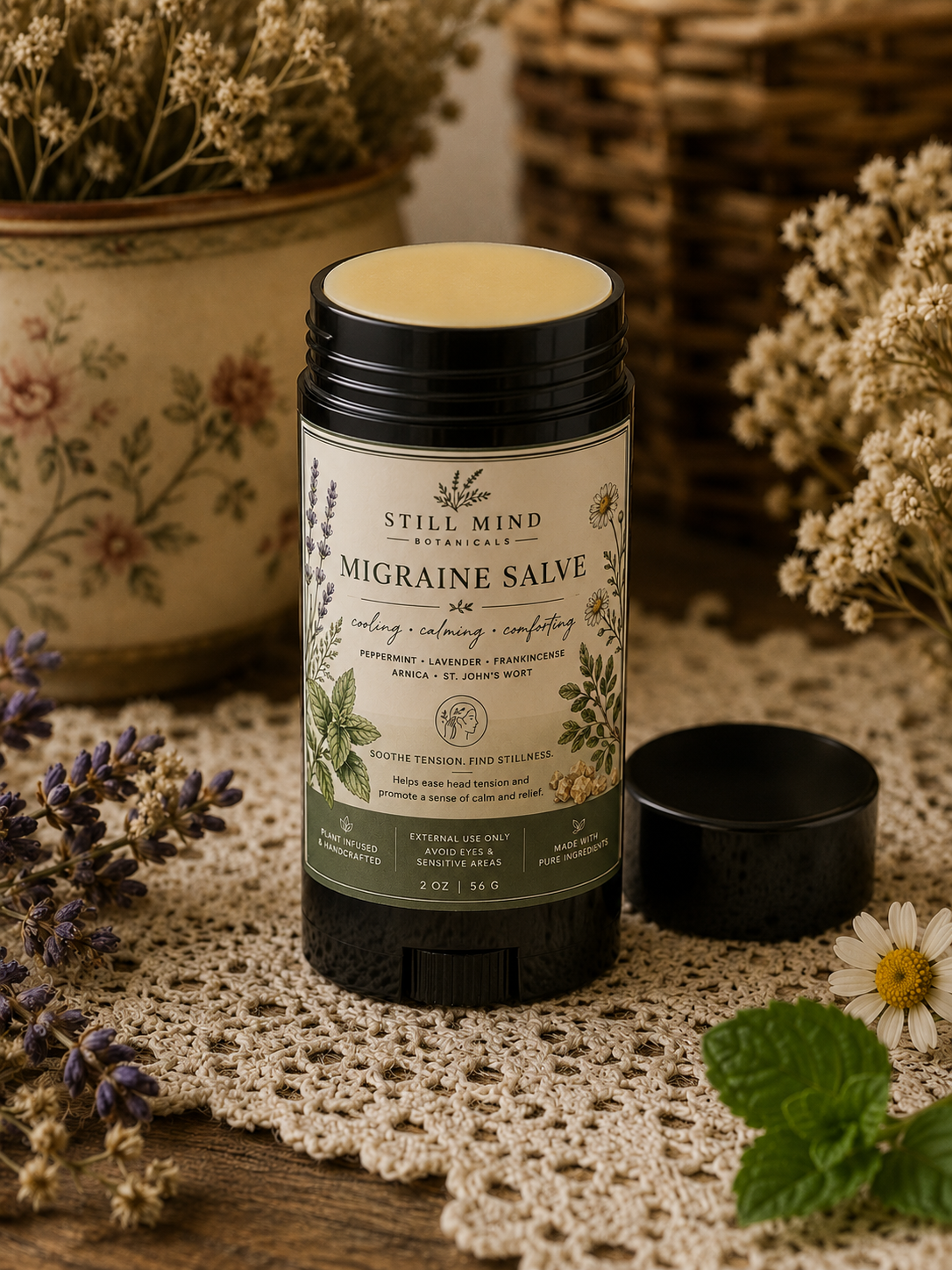 Still Mind Botanical Migraine Salve