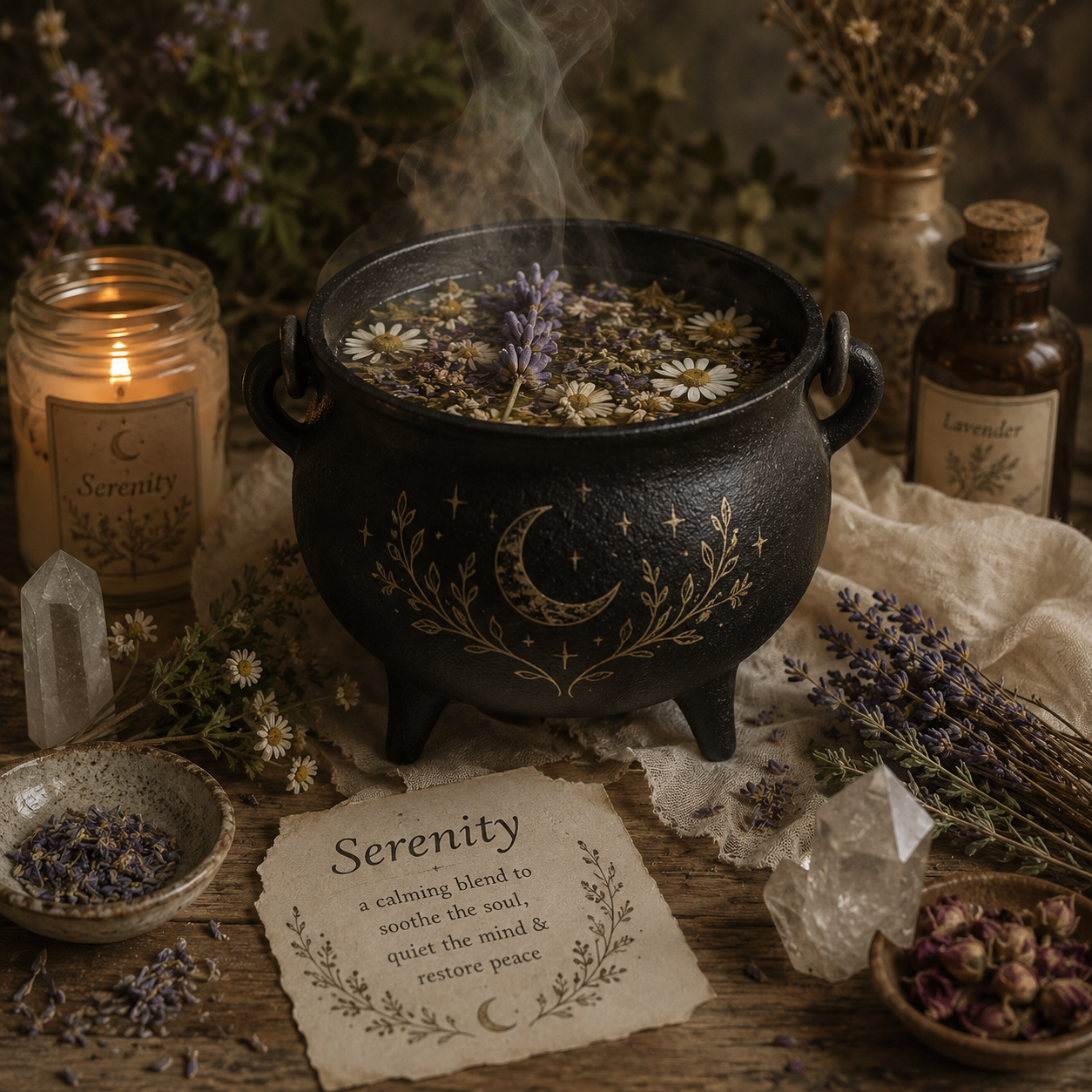 Serenity’s Cauldron - Anxiety Relief Simmer Pot
